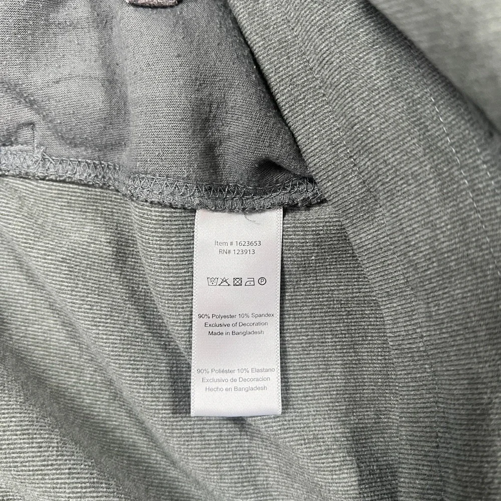 Jachs New York Jogger Pants Mens Extra Large Gray Tapered Leg Stretch Drawstring